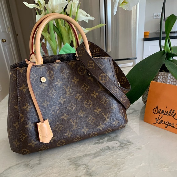 Louis Vuitton Handbags - Sold Louis Vuitton Montgaine BB Monogram
